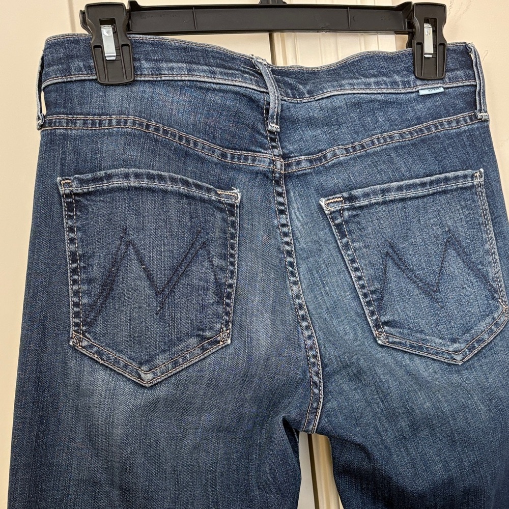 MOTHER Mid Rise Dazzler Ankle